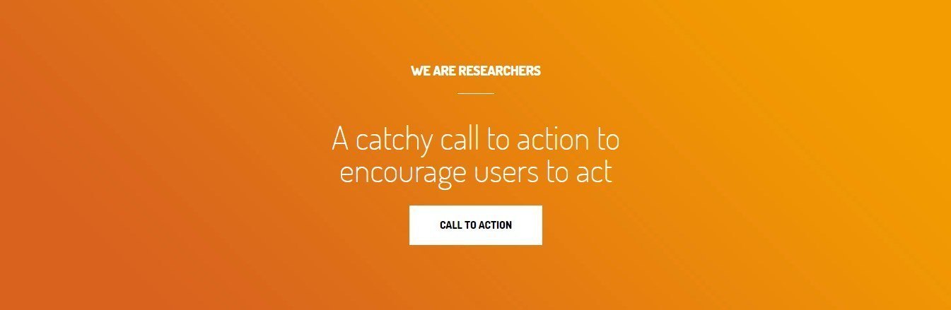 Call to action - Ultimate Addons Page Template