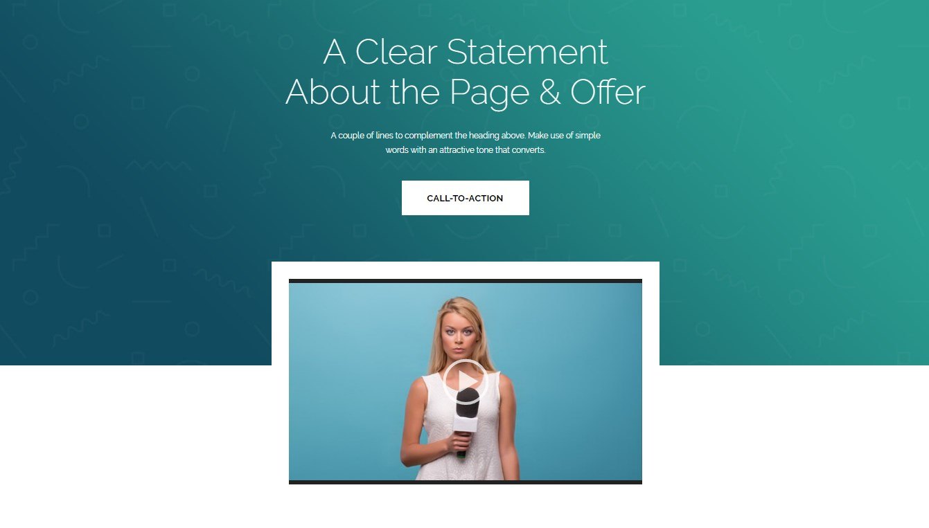 A Teeny Weeny Peppy Page Template for Product Introduction – Ultimate