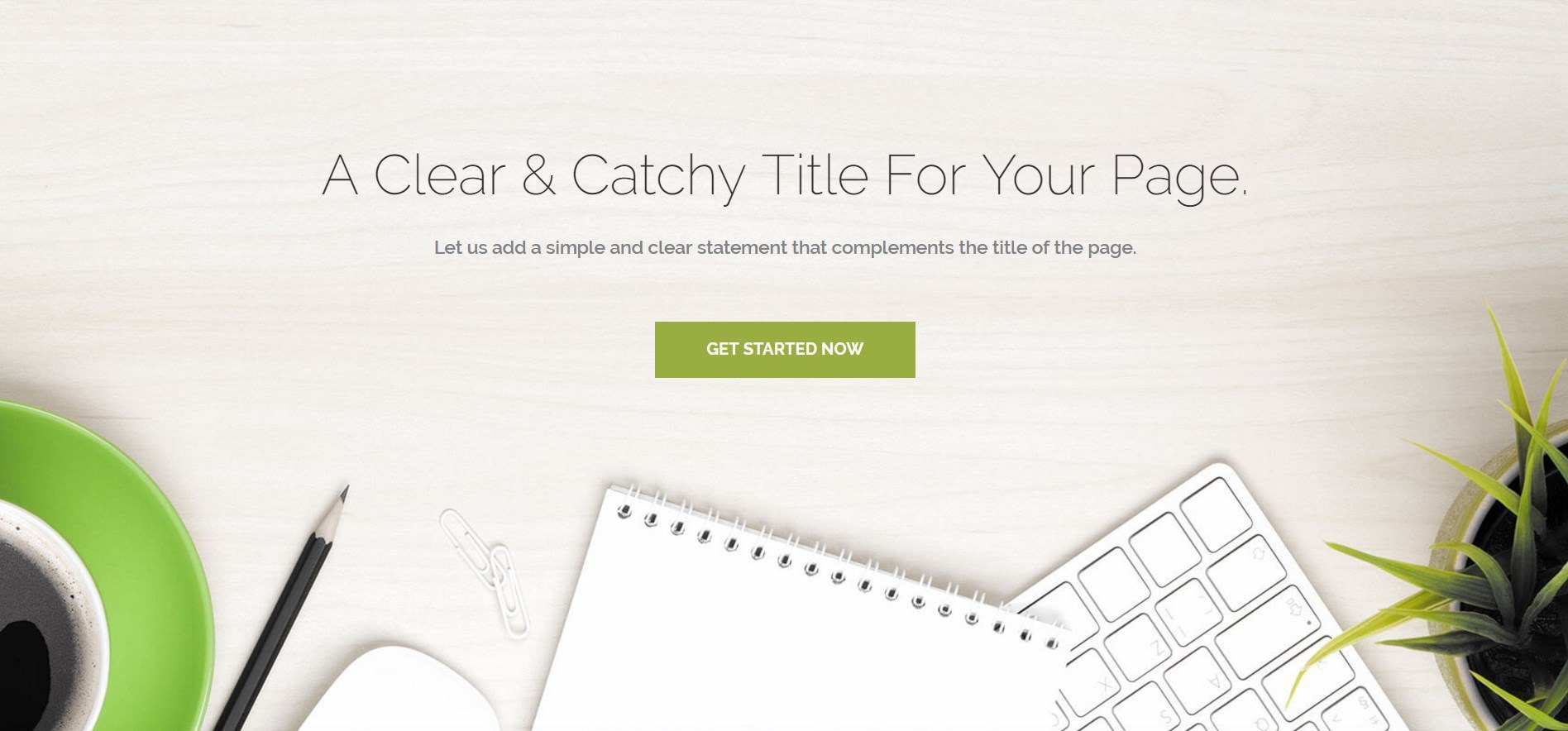 Ultimate Addons Call-to-action in Marketing Page Template