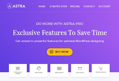 Astra Pro Screenshot Astra Pro Screenshot