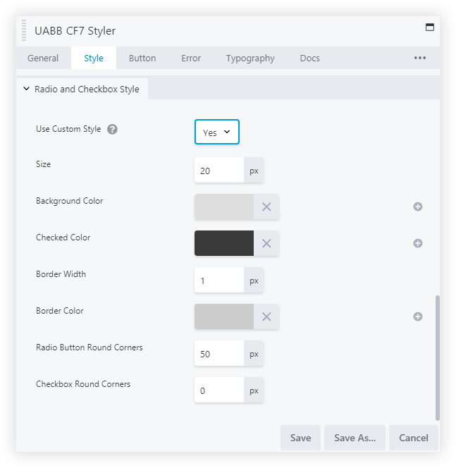 Styling Contact Form 7 Radio Buttons and Checkboxes – Ultimate Addons for  Beaver Builder