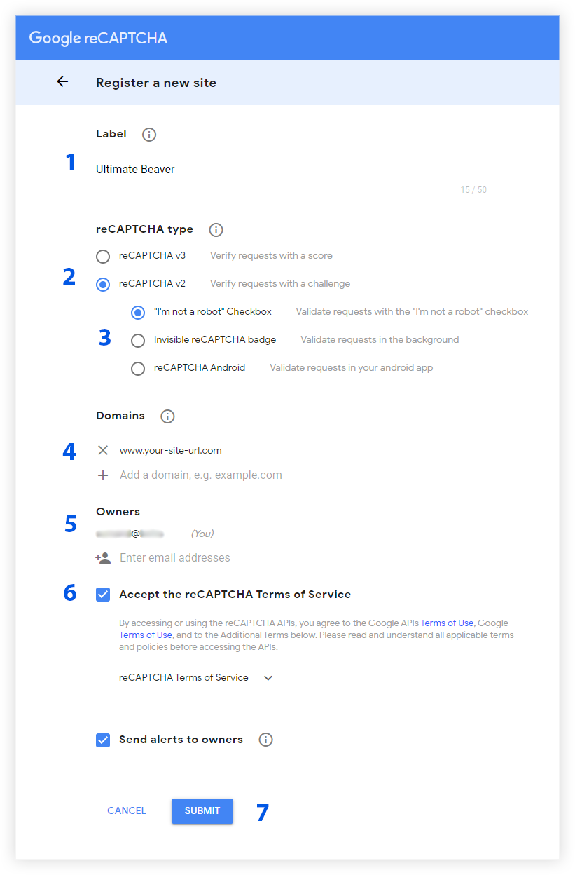 Steps to Fetch reCAPTCHA v2 from the Google Admin Console