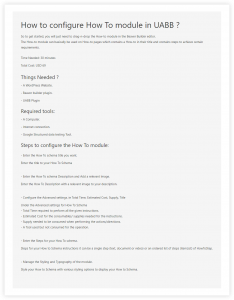 Introducing the How-to Schema Module for Beaver Builder! - Ultimate ...