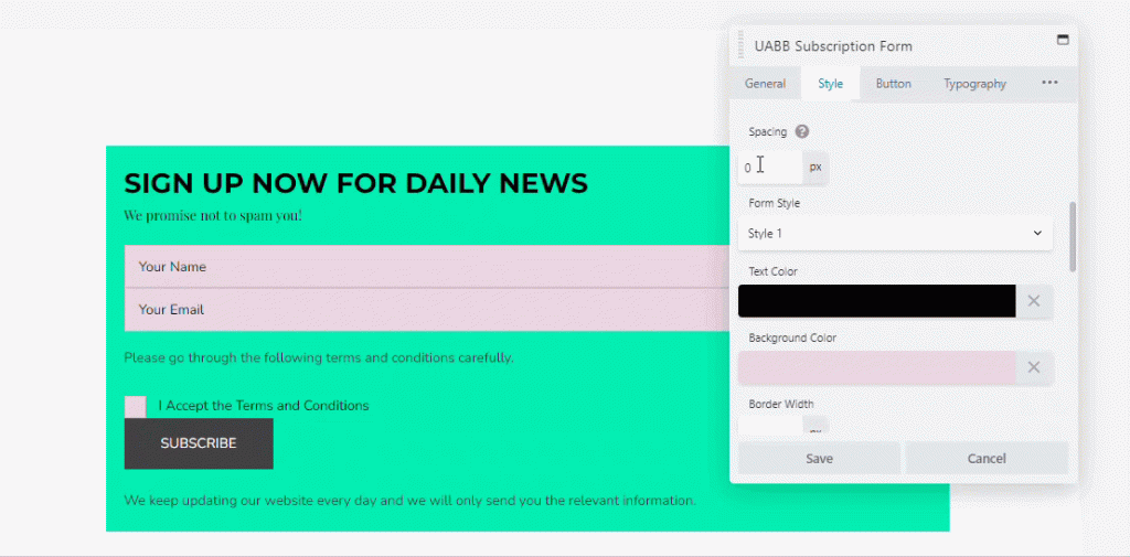 UABB-subscription-form-spacing